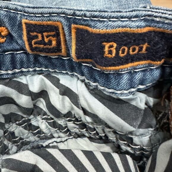 Rock Revival Leni Boot Jeans Women’s 25 - Picture 2 of 7